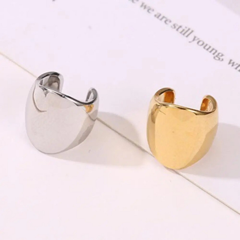 1PC Ženske punk polukružne naušnice s iskrivljenom štipaljkom Naušnice za žene Nakit Chic kopče za ušnu kost Poklon manžety serʹgi