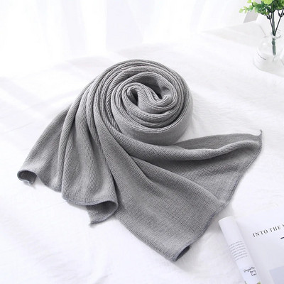 200*50cm Sieviešu Vīriešu Masīvkašmira Šalles Modes Ziemas Bieza Siltas Mīkstas Šalles Aptin Tīras Krāsas Pāris Adīta Vilnas Gara Šalle