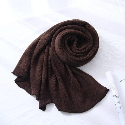 200*50cm Sieviešu Vīriešu Masīvkašmira Šalles Modes Ziemas Bieza Siltas Mīkstas Šalles Aptin Tīras Krāsas Pāris Adīta Vilnas Gara Šalle