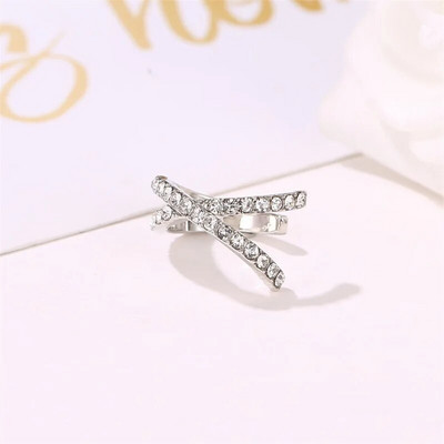 10 gab. Nerūsējošā tērauda saspraude uz auss aproces auskari viltus skrimšļu auskari Lot bez pīrsings klips uz auskariem komplekts auskari sievietēm