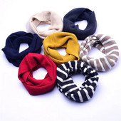 Dječji šal Pamuk Zimski topli prstenasti šalovi Kašmir Dječaci Djevojčice Trake O-prsten Pleteni vuneni šalovi oko vrata Meki