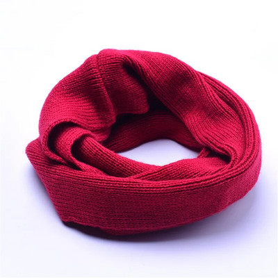 Dječji šal Pamuk Zimski topli prstenasti šalovi Kašmir Dječaci Djevojčice Trake O-prsten Pleteni vuneni šalovi oko vrata Meki