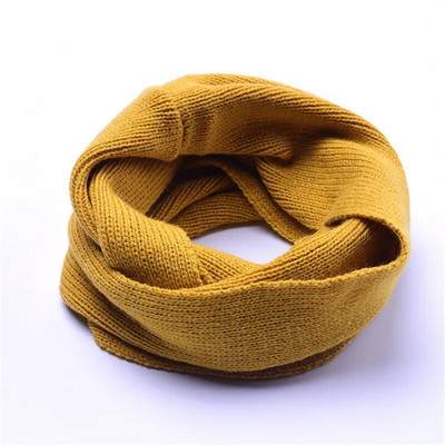 Dječji šal Pamuk Zimski topli prstenasti šalovi Kašmir Dječaci Djevojčice Trake O-prsten Pleteni vuneni šalovi oko vrata Meki