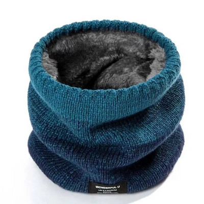 2023. gada modes sieviešu trikotāžas šalle Cieta kašmira Ziemas Snood Šalles Sieviešu siltas vilnas kažokādas biezas unisex vīriešu slēpošanas kakla riņķa šalles