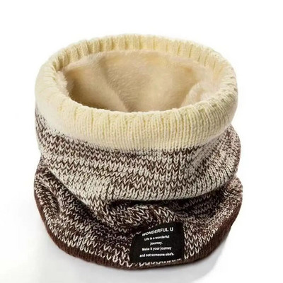 2023. gada modes sieviešu trikotāžas šalle Cieta kašmira Ziemas Snood Šalles Sieviešu siltas vilnas kažokādas biezas unisex vīriešu slēpošanas kakla riņķa šalles