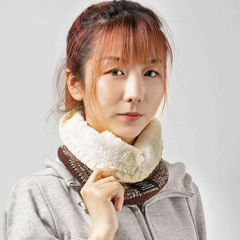 2023. aasta mood naiste silmkoeline sall Tahke kašmiir talvine snood sall Naiste soojad villased karusnahad paksud unisex mehed suusatavad kaelarätikud