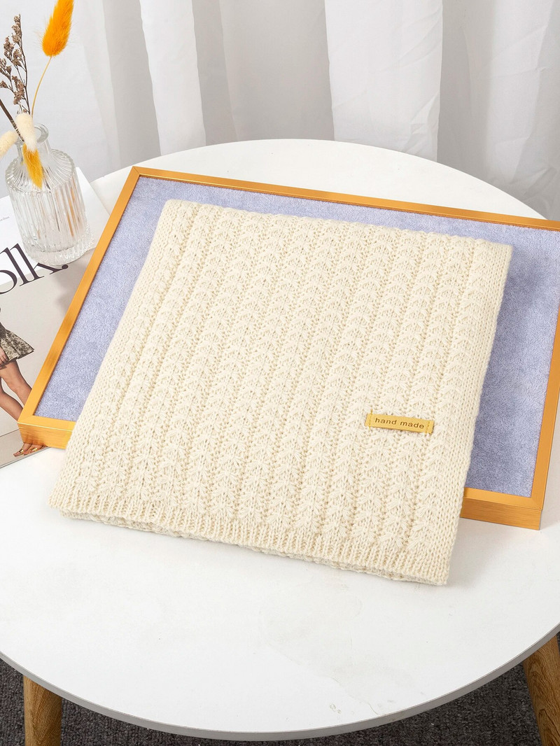 NEW Arrivel Ανδρικό πλεκτό κασκόλ Φθινοπωρινό Unisex Χοντρό ζεστό χειμωνιάτικο κασκόλ Μακριά χειμωνιάτικα γυναικεία κασκόλ Κασμίρ Πιο ζεστή πασμίνα