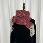 Kawaii Cat Sieviešu Šalle Ziemas Biezināta Silta Kašmira Adīšana Bieza Pušķa Šalle Sieviešu Vīriešu Pāra Šalle Aksesuāri