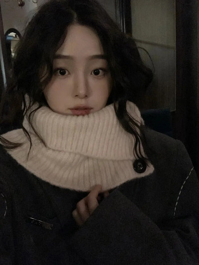 Prieskonių dangtelis grynos spalvos šiltai išlaiko kaklą su gobtuvu, megztiniu, užsegamu megztu vilnos dangteliu, kaklo šildytuvu