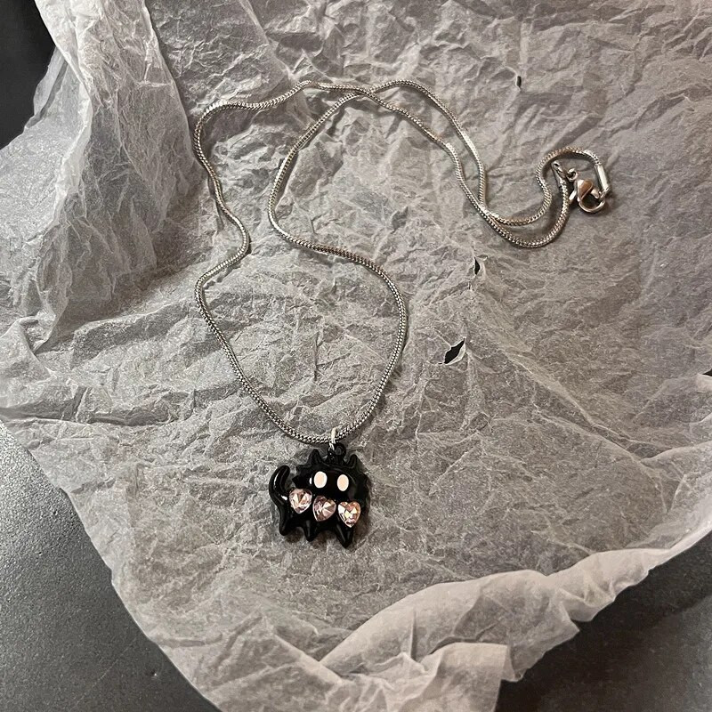 Vintažinės mados odos virvė Žvaigždės pakabukas karoliai moterims Vyrams Antikvariniai sidabro spalvos papuošalų priedai Y2k estetika