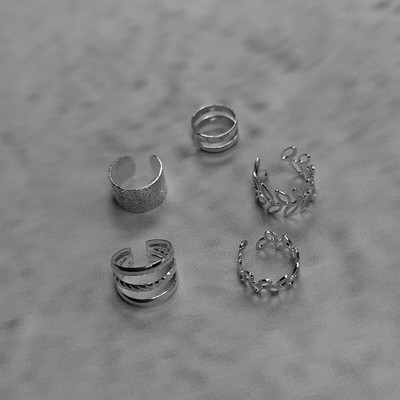 Nježni cirkon, slatke naušnice s kopčom, manžeta za uho s kopčom bez piercinga, uho od lažne hrskavice za žene, modni nakit 2023.