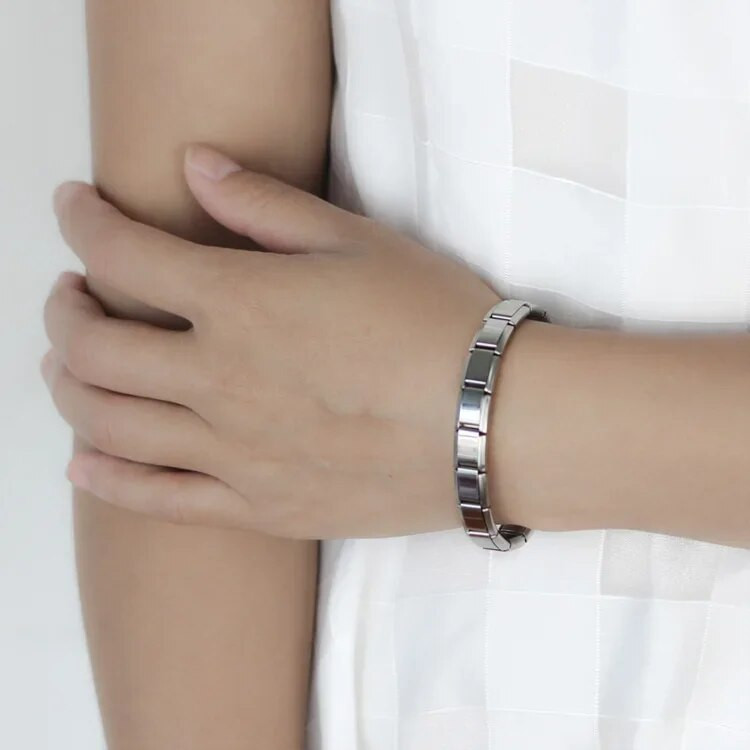 Hapiship Novi modni ženski nakit 9 mm širine boje narukvica od nehrđajućeg čelika Bangle djevojke vjenčani dar G108