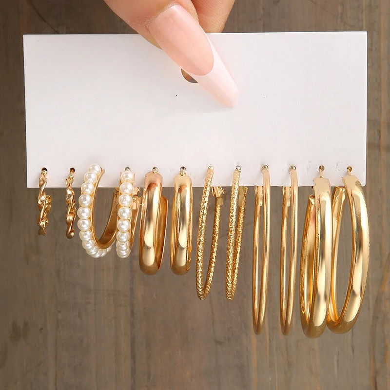 Σετ σκουλαρίκι Bohemia Vintage με κυκλικό κρίκο για γυναίκες Δωρεάν αποστολή Σκουλαρίκι Heart Butterfly Drop Ζιργκόν Σκουλαρίκια με καρφιά αυτιών