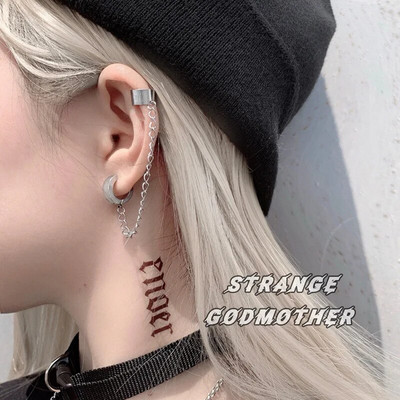 Fashion Punk Butterfly Elf Ear Clip 2023 Trendy Design Liquid Metal Wing Manžeta za uši bez piercinga Nakit za žene Djevojke