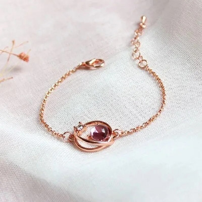 Korėjietiškos mados cirkonio širdies jungties apyrankė moterims, mieloms merginoms, išvalytos Y2K drugelio grandinėlės apyrankės vakarėliui papuošalai Dovanos