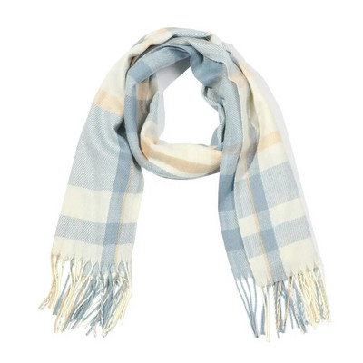 Široki rešetkasti šal Pleteni karirani šalovi Jesen Zima Umotani šal od kašmira Dugi šal Umotan pokrivač Topla prevlaka