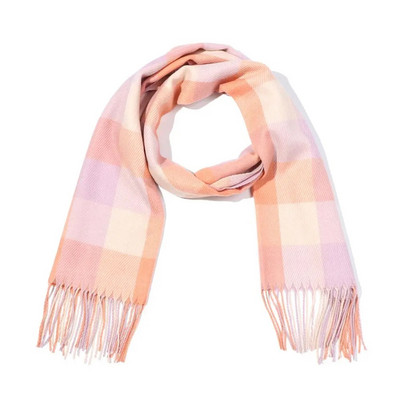 Široki rešetkasti šal Pleteni karirani šalovi Jesen Zima Umotani šal od kašmira Dugi šal Umotan pokrivač Topla prevlaka