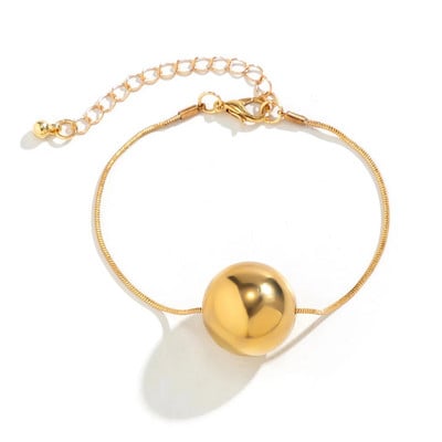 Lacteo Fashion suured CCB ümmargused helmed võluv käevõru naistele kullavärvi ussikett käevõru Ehted tüdrukutele kingituseks tarvikud Uus