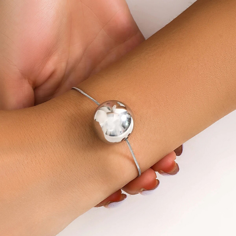 Lacteo Fashion suured CCB ümmargused helmed võluv käevõru naistele kullavärvi ussikett käevõru Ehted tüdrukutele kingituseks tarvikud Uus