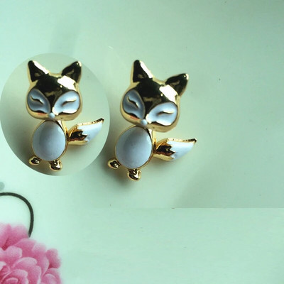 Jauna mode, jauki dzīvnieki, mātītes, radoši, ar rokām darināti auskari, polimēru māla dinozauri suns kaķis auskari ballīšu rotaslietas meitenēm