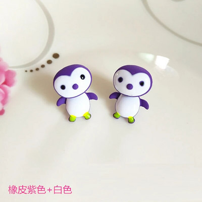 Jauna mode, jauki dzīvnieki, mātītes, radoši, ar rokām darināti auskari, polimēru māla dinozauri suns kaķis auskari ballīšu rotaslietas meitenēm