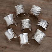 Lacteo vintage srebrna široka manžetna narukvica Trendovski ženski nakit Veliki metalni geometrijski otvoreni narukvice Dodaci Ulični stil