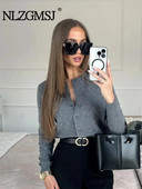 TRAF 2023. Jednobojni kardigani za jesen, žene, retro, jednoredno kopčanje, šik, elegantni, ležerni, ženski, novi džemperi, ulična odjeća