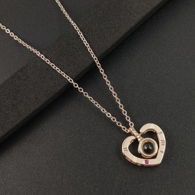 Projekcijas kaklarota — 100 valodās, es tevi mīlu, kulonu rotaslietas mīļotai draudzenei, modernam pārim, romantiski, jauki aksesuāri