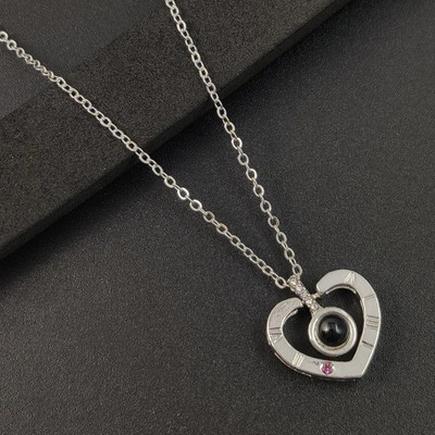 Projekcijas kaklarota — 100 valodās, es tevi mīlu, kulonu rotaslietas mīļotai draudzenei, modernam pārim, romantiski, jauki aksesuāri