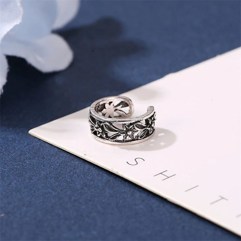 Modyle Bohemian Ear Cuff auskars sievietēm Daudzkrāsains C-formas bez caurdurta maza auskara līgavas kāzu ausu sprādzes rotaslietas dāvanas