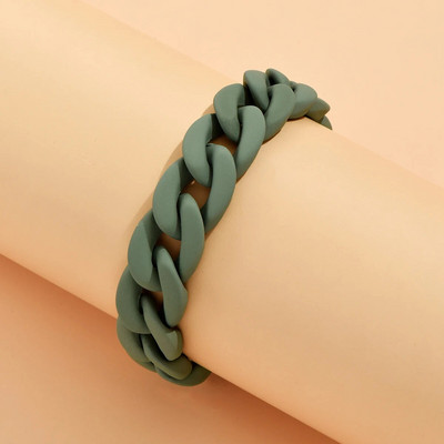 Gyanta láncos karkötő nőknek Bohemia divat, geometrikus függő lánc Choker karkötő medálok divatos női ékszerek 2022