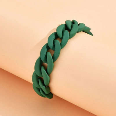 Gyanta láncos karkötő nőknek Bohemia divat, geometrikus függő lánc Choker karkötő medálok divatos női ékszerek 2022