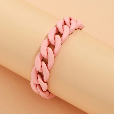 Gyanta láncos karkötő nőknek Bohemia divat, geometrikus függő lánc Choker karkötő medálok divatos női ékszerek 2022