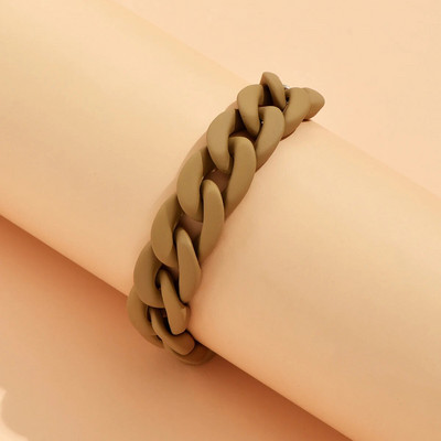 Gyanta láncos karkötő nőknek Bohemia divat, geometrikus függő lánc Choker karkötő medálok divatos női ékszerek 2022