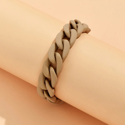 Gyanta láncos karkötő nőknek Bohemia divat, geometrikus függő lánc Choker karkötő medálok divatos női ékszerek 2022