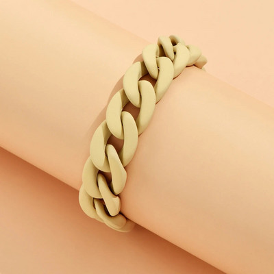 Gyanta láncos karkötő nőknek Bohemia divat, geometrikus függő lánc Choker karkötő medálok divatos női ékszerek 2022