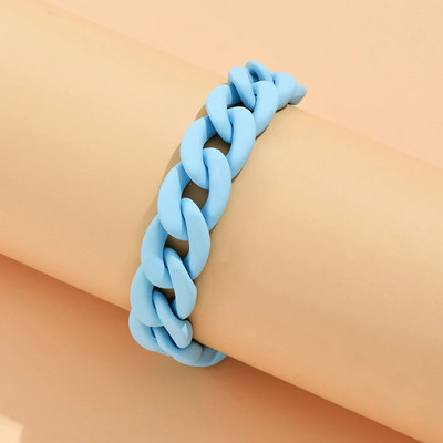 Gyanta láncos karkötő nőknek Bohemia divat, geometrikus függő lánc Choker karkötő medálok divatos női ékszerek 2022