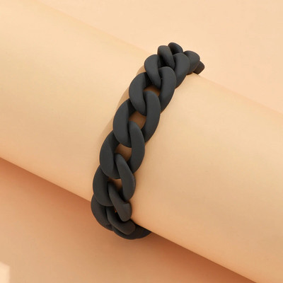 Gyanta láncos karkötő nőknek Bohemia divat, geometrikus függő lánc Choker karkötő medálok divatos női ékszerek 2022