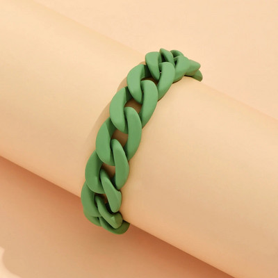 Gyanta láncos karkötő nőknek Bohemia divat, geometrikus függő lánc Choker karkötő medálok divatos női ékszerek 2022