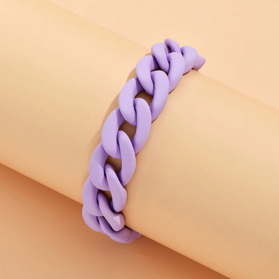 Gyanta láncos karkötő nőknek Bohemia divat, geometrikus függő lánc Choker karkötő medálok divatos női ékszerek 2022