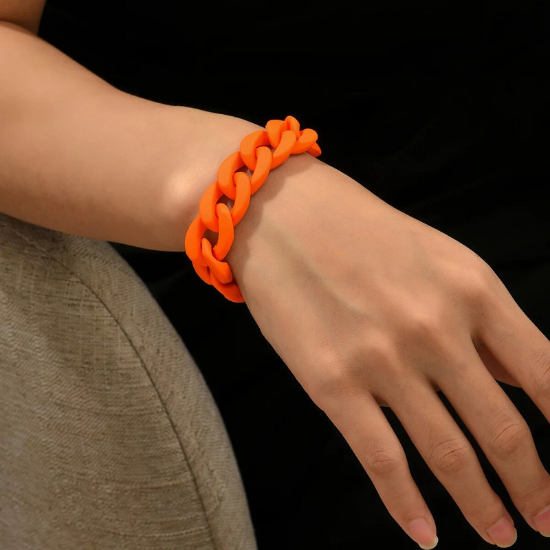 Gyanta láncos karkötő nőknek Bohemia divat, geometrikus függő lánc Choker karkötő medálok divatos női ékszerek 2022