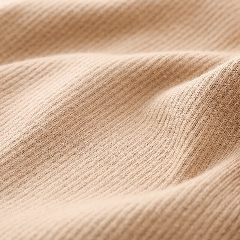 Džemperi s kardiganom s V izrezom s kontrastnim obrubom Jesen Zima M-XL