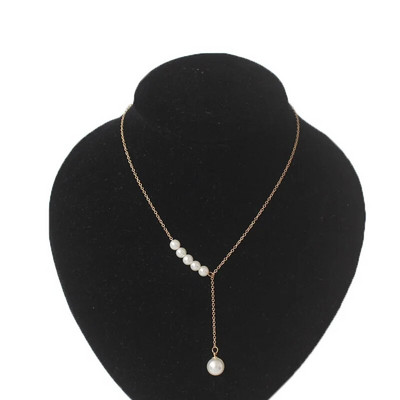 Имитация на перли Choker Fairy Женски колиета Корейска мода Перлени висулки Яка Trend Neck Бижута Парти Декорация на врата