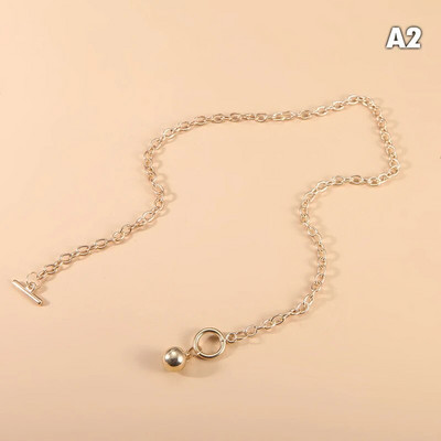 Női kubai láncos nyaklánc új divatos, rozsdamentes acél láncos nyaklánc, női ékszer ajándék