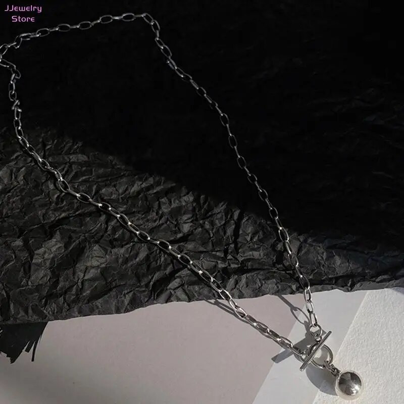 Női kubai láncos nyaklánc új divatos, rozsdamentes acél láncos nyaklánc, női ékszer ajándék