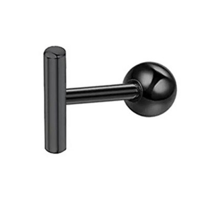 Náušnice z nehrdzavejúcej ocele s hviezdicovým tragusom, malá činka, mesiac, srdce, špirála, piercing do chrupavky, kvetinové šperky