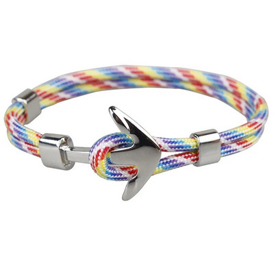 Clear Inventory Clear Inventory 5% papildu atlaide faniem Izdzīvošanas virves rokassprādzes ķēdes daudzslāņu enkura rokassprādzes vīriešiem dāvana