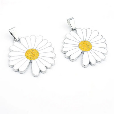 Modna tratinčica Sunčani cvijet Ogrlica Studenti Hip Hop Odjevni dodaci Privjesak