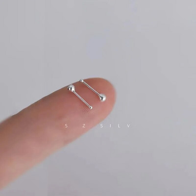 Nove korejske modne male kuglaste naušnice za žene Jednostavno spavanje bez nošenja tinejdžerskog nakita za bušenje ušiju za žene Pendientes