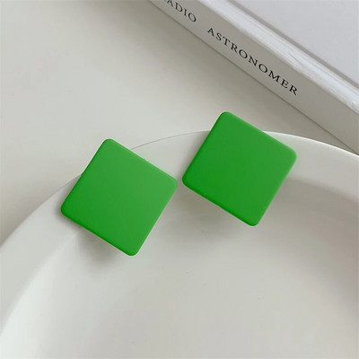 CWEEL Naušnice s nitnama za žene Trend Okrugli Statement Vintage veliki akrilni krug Boemski veliki geometrijski crveni dodaci u bojama